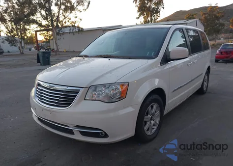 2012 Chrysler Town & Country Touring from USA, damaged, VIN 2C4RC1BG6CR228500